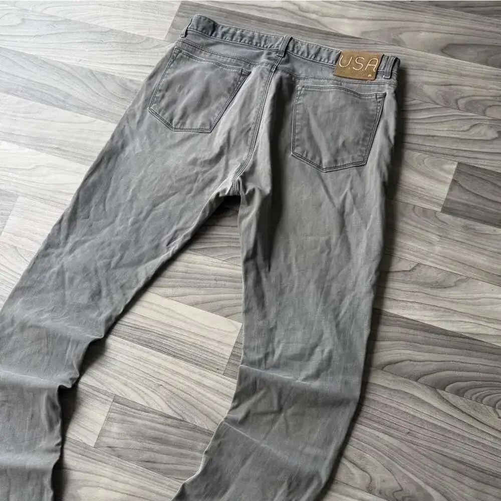 John Varvatos USA Grey Denim Jeans Size 36R